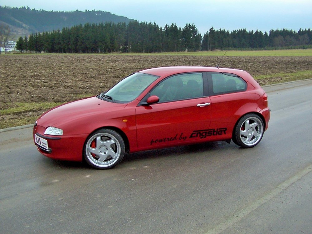 KW Gewindefahrwerk  V2 Inox (mit Zugstufendämpfung) für Alfa Romeo 147 Typ 937 